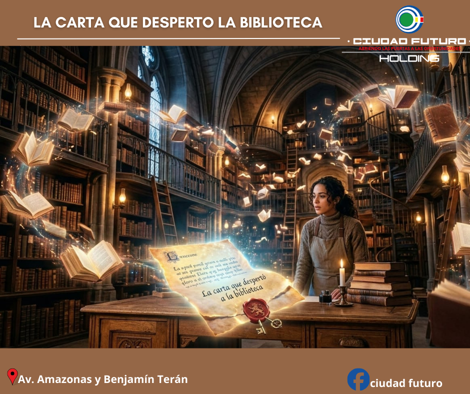 LA CARTA QUE DESPERTO LA BIBLIOTECA 